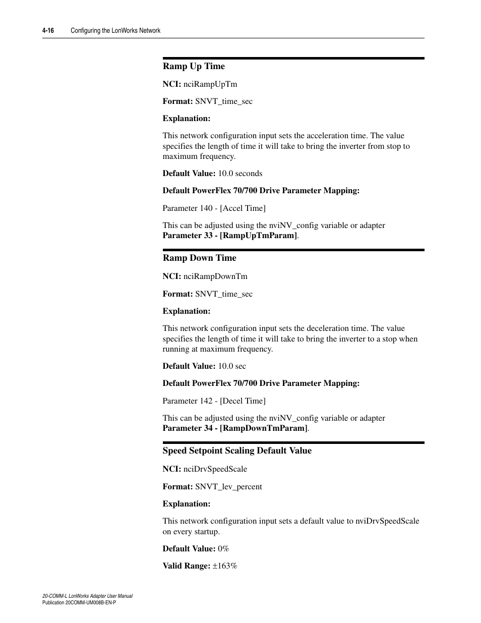 Rockwell Automation 20-COMM-L LonWorks Adapter User Manual | Page 48 / 84