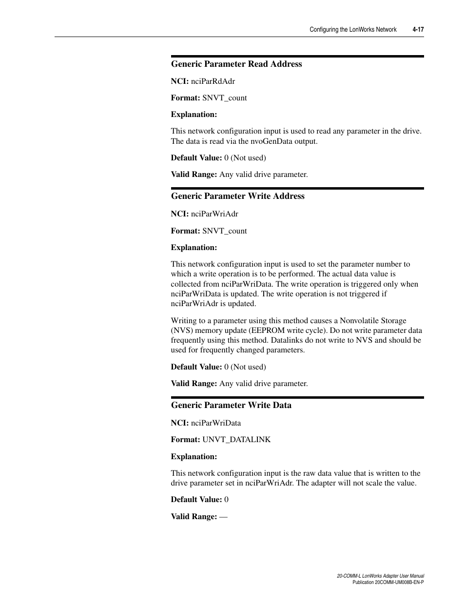 Rockwell Automation 20-COMM-L LonWorks Adapter User Manual | Page 49 / 84