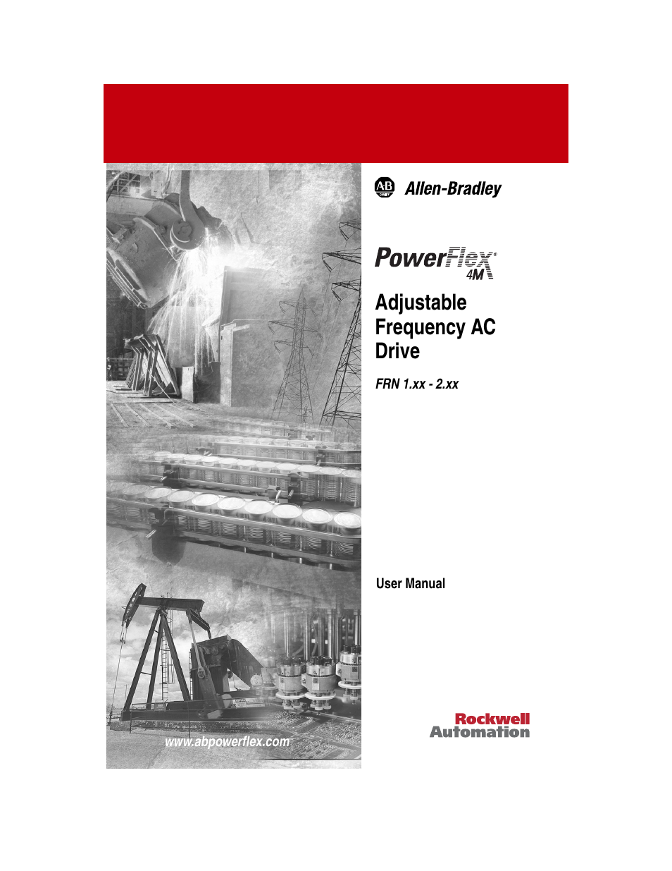 Rockwell Automation 22F PowerFlex 4M User Manual FRN 1.xx - 2.xx User Manual | 118 pages