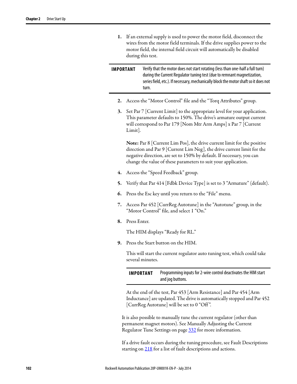 Rockwell Automation 23P PowerFlex Digital DC Drive User Manual | Page 102 / 404