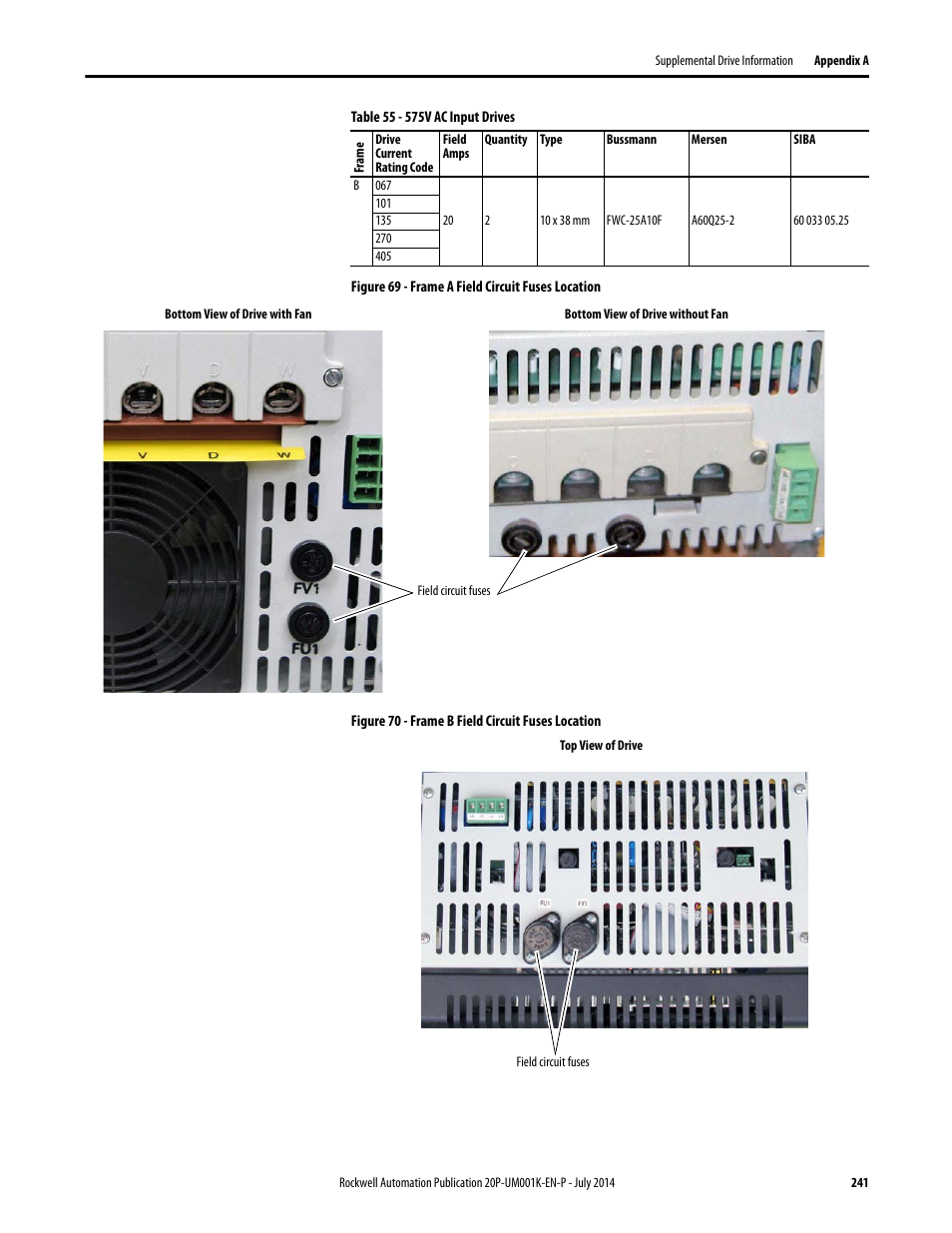 Figure 69 | Rockwell Automation 23P PowerFlex Digital DC Drive User Manual | Page 241 / 404