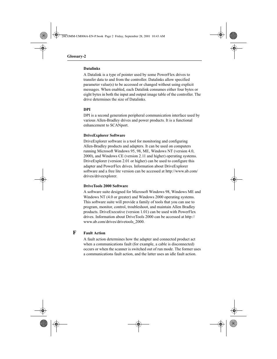 Rockwell Automation 20-COMM-P Profibus Adapter User Manual | Page 106 / 117