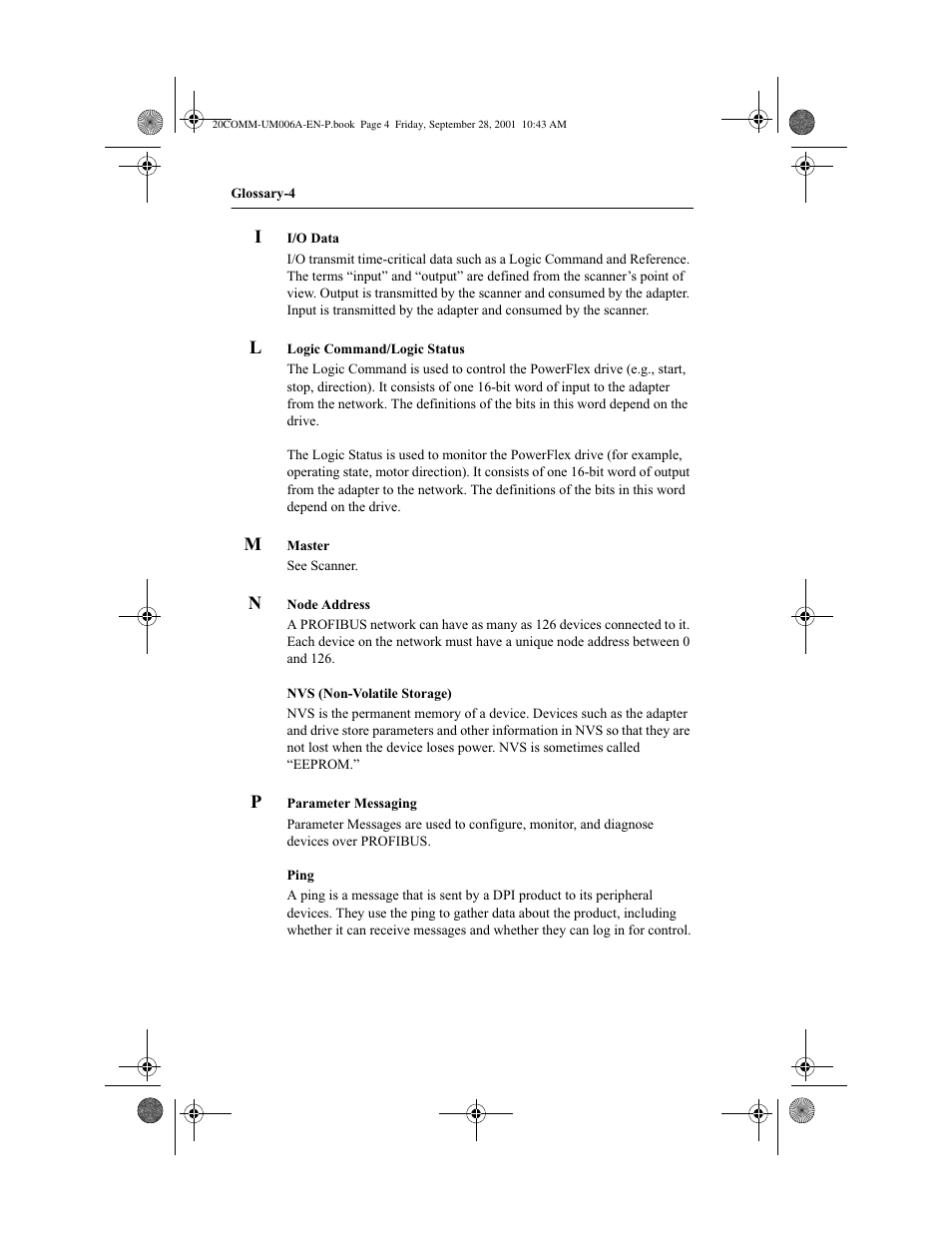 Rockwell Automation 20-COMM-P Profibus Adapter User Manual | Page 108 / 117