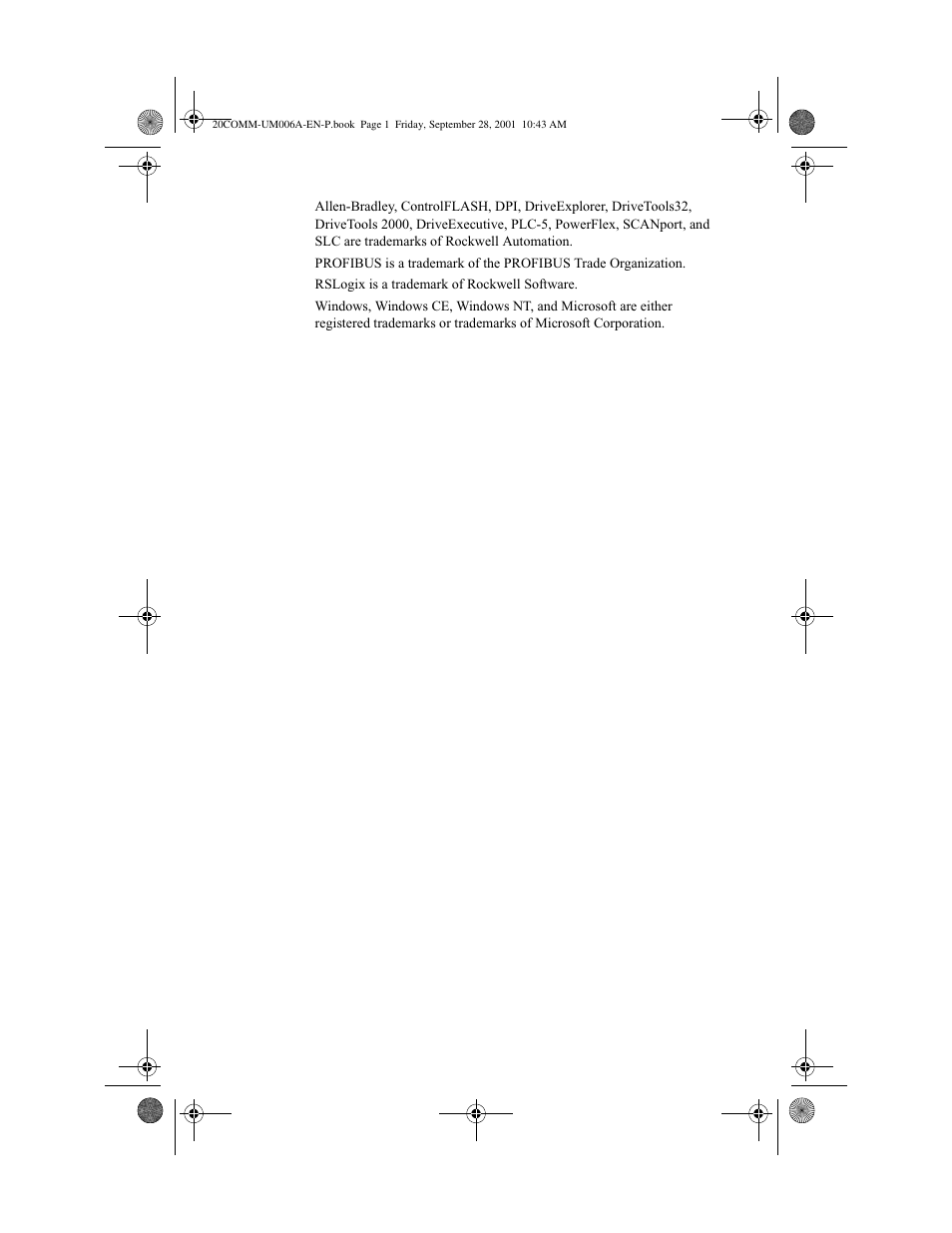 Rockwell Automation 20-COMM-P Profibus Adapter User Manual | Page 111 / 117