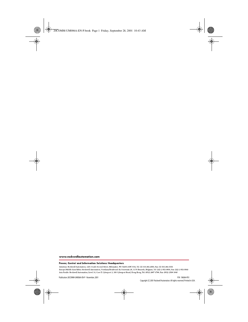 Rockwell Automation 20-COMM-P Profibus Adapter User Manual | Page 117 / 117