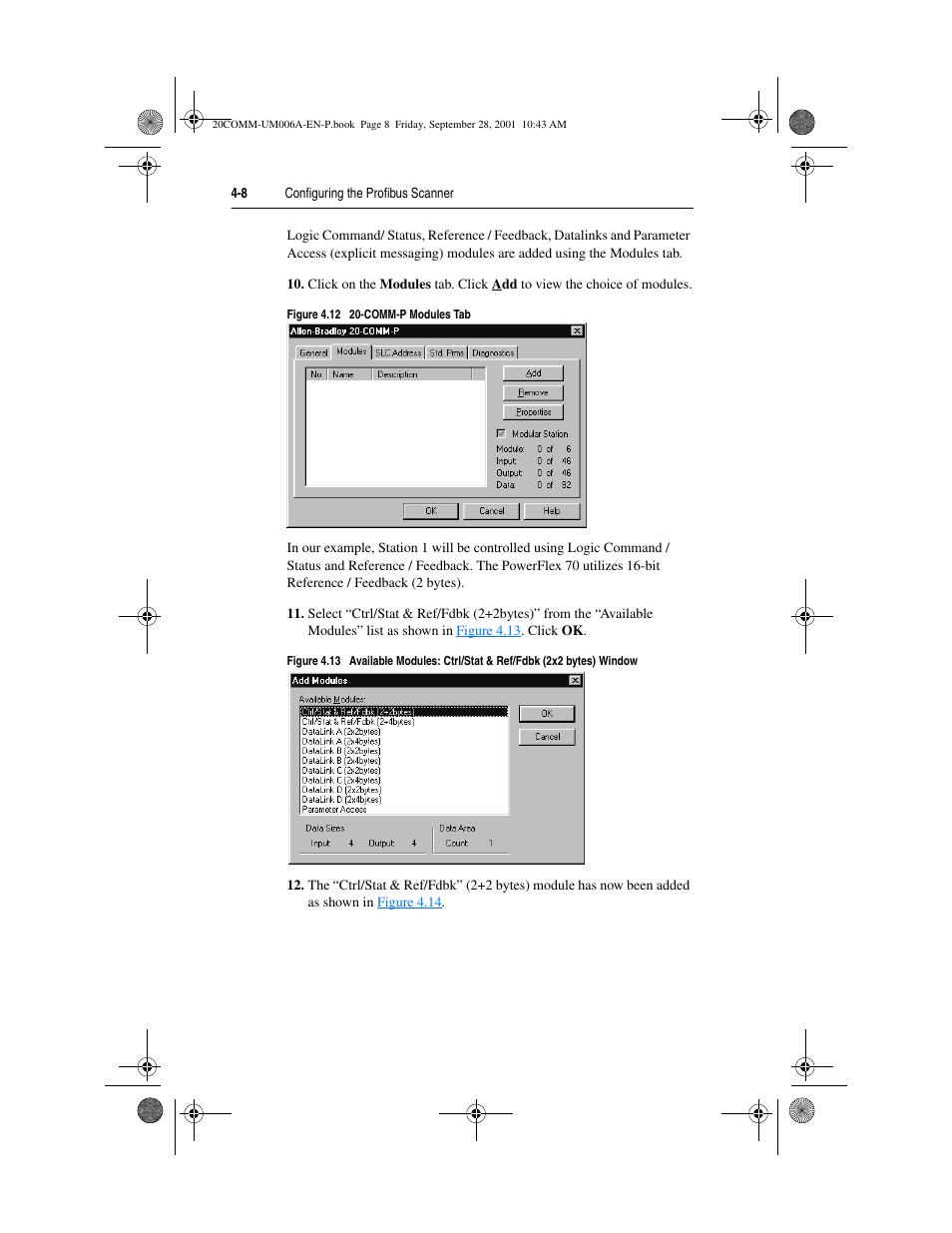 Rockwell Automation 20-COMM-P Profibus Adapter User Manual | Page 38 / 117