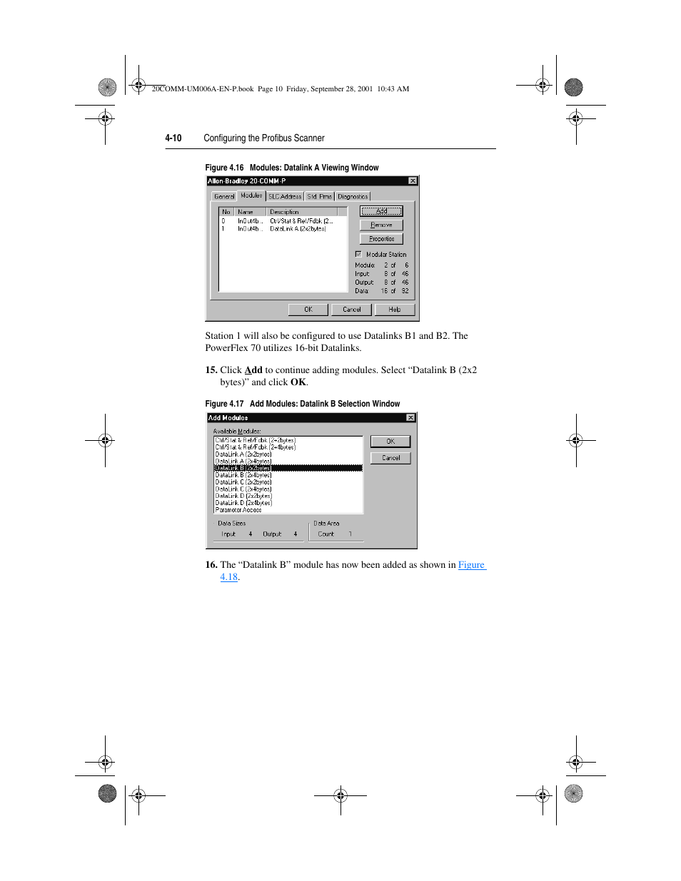 N in, Figure | Rockwell Automation 20-COMM-P Profibus Adapter User Manual | Page 40 / 117