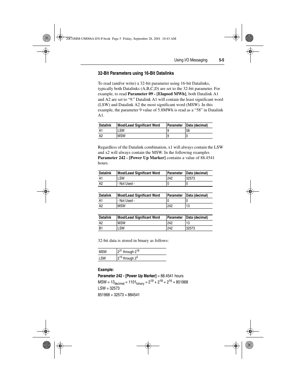 Rockwell Automation 20-COMM-P Profibus Adapter User Manual | Page 55 / 117