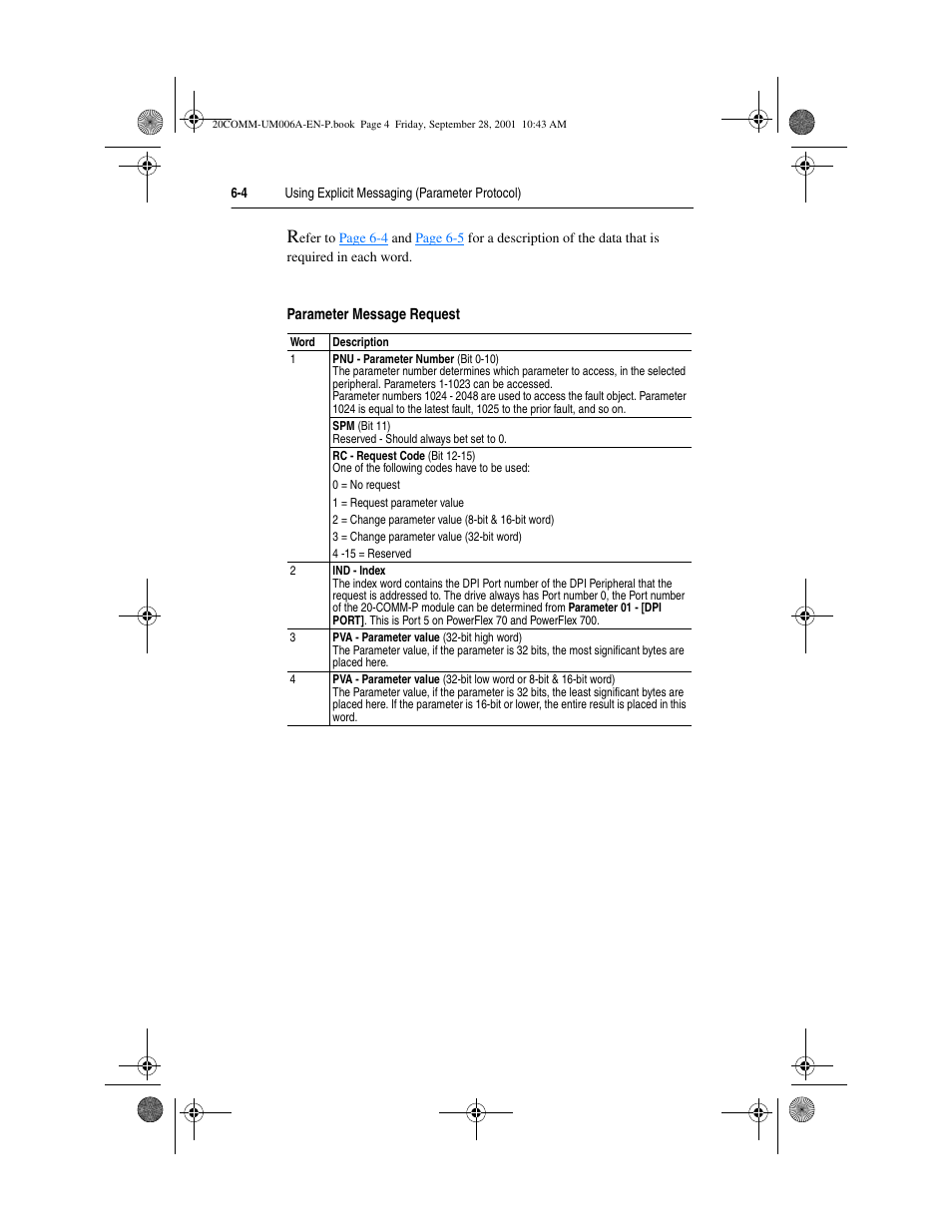 Rockwell Automation 20-COMM-P Profibus Adapter User Manual | Page 74 / 117