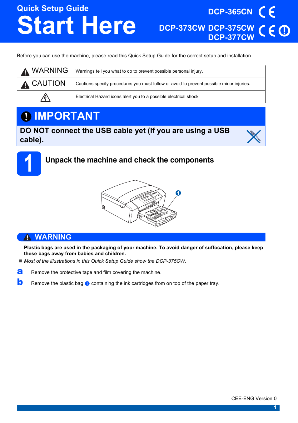 Brother DCP-373CW User Manual | 28 pages