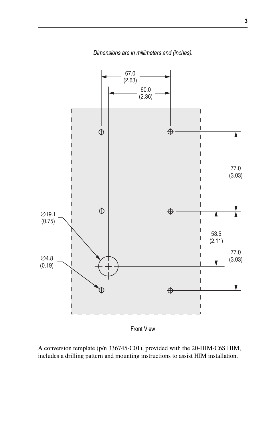 Rockwell Automation 20-HIM-C6S PowerFlex 7-Class Enhanced Remote HIM User Manual | Page 3 / 4