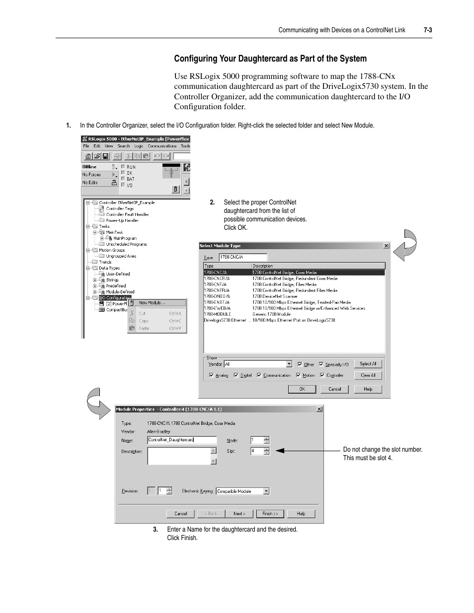 Rockwell Automation 5730 DriveLogix5730 Controller for PowerFlex 700S Drives with Phase II Control User Manual | Page 143 / 217