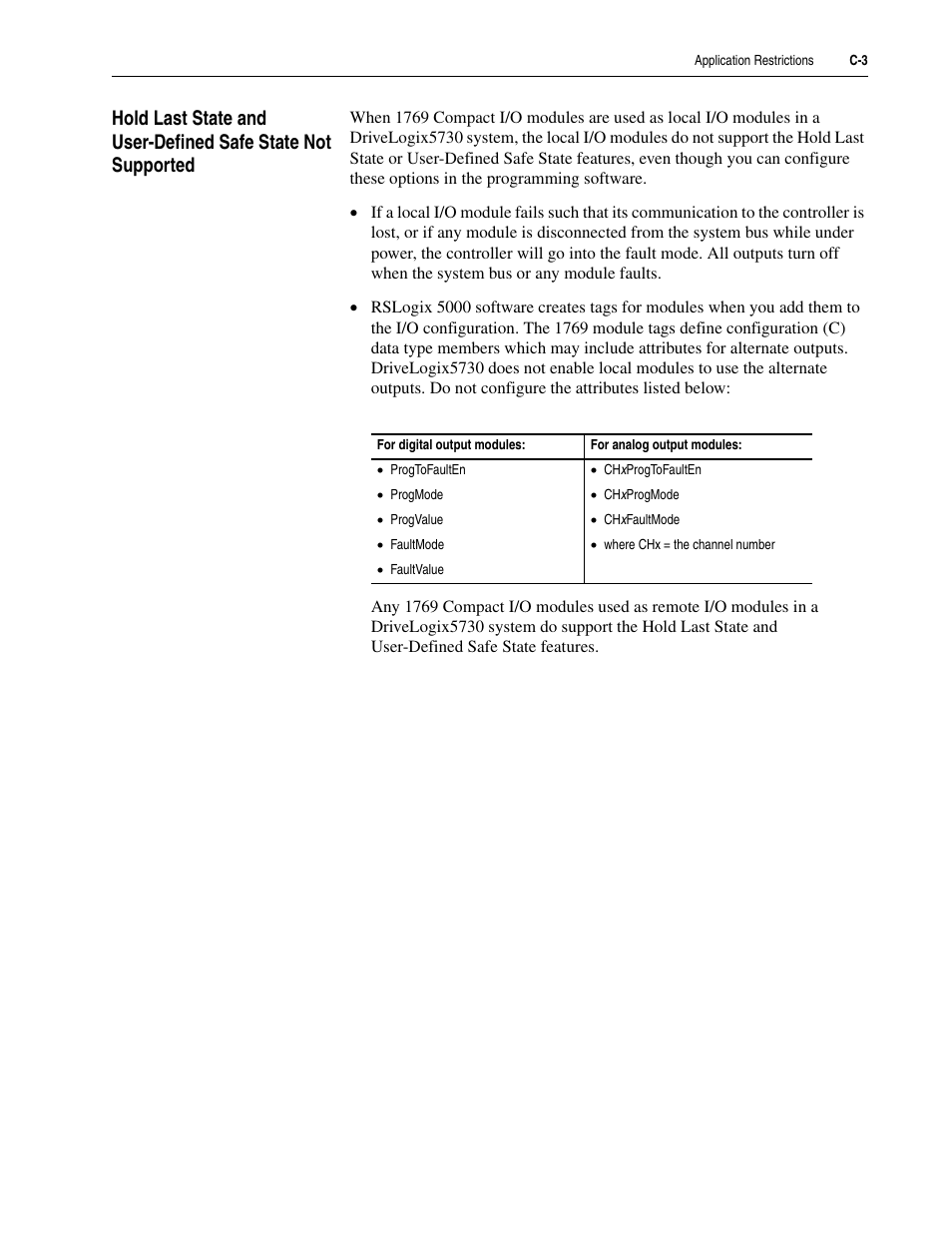 Rockwell Automation 5730 DriveLogix5730 Controller for PowerFlex 700S Drives with Phase II Control User Manual | Page 209 / 217