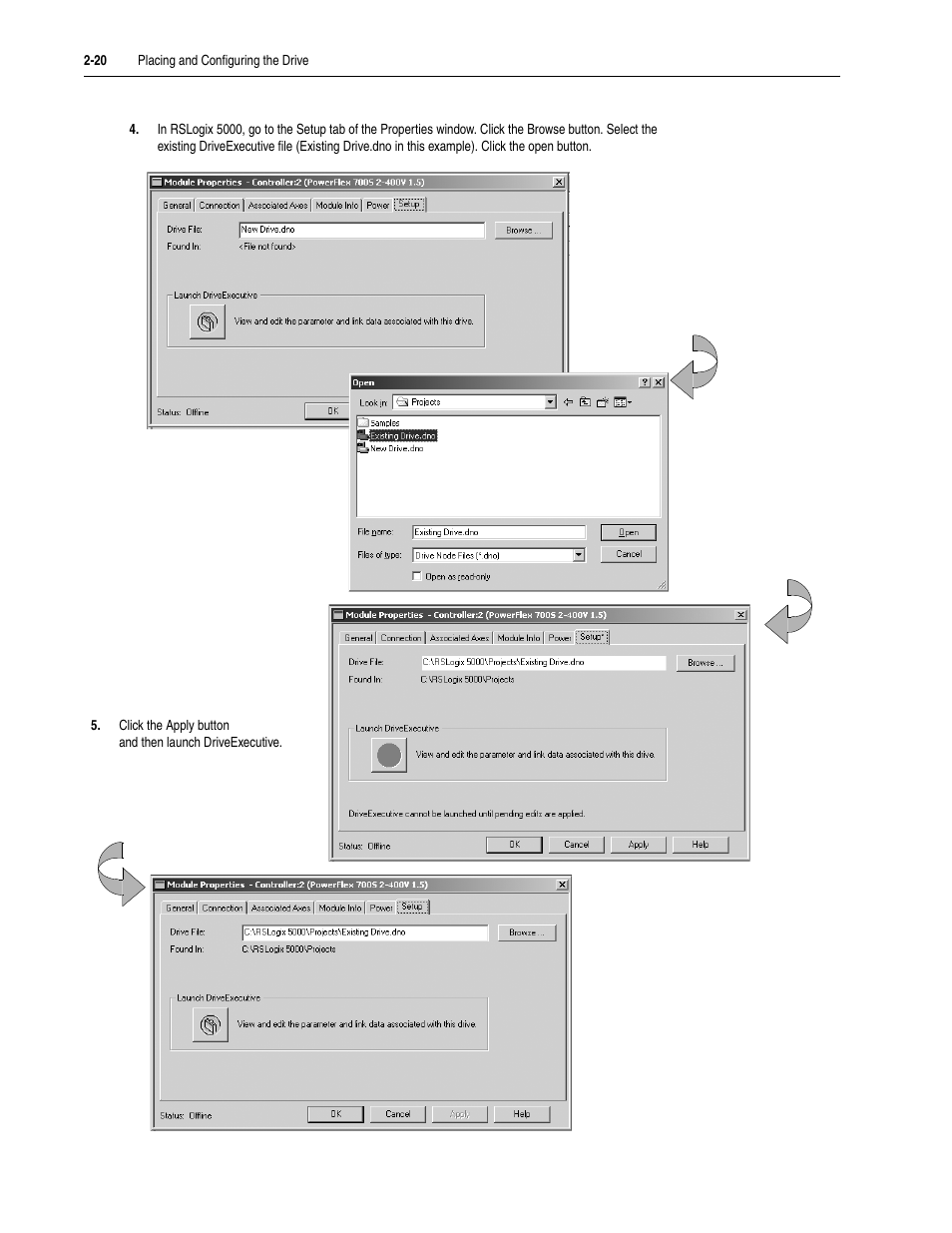 Rockwell Automation 5730 DriveLogix5730 Controller for PowerFlex 700S Drives with Phase II Control User Manual | Page 44 / 217