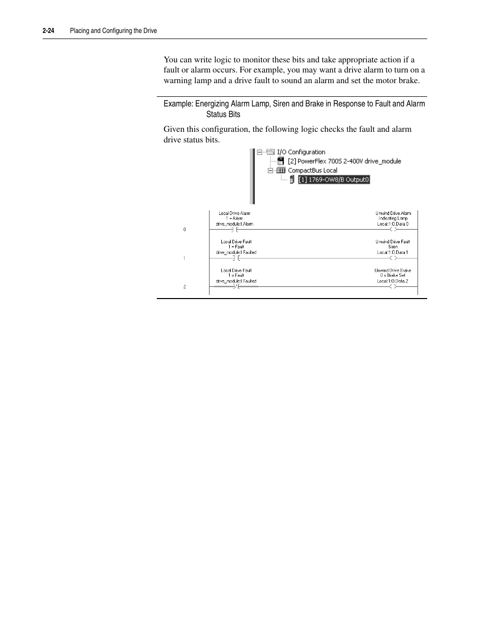 Rockwell Automation 5730 DriveLogix5730 Controller for PowerFlex 700S Drives with Phase II Control User Manual | Page 48 / 217