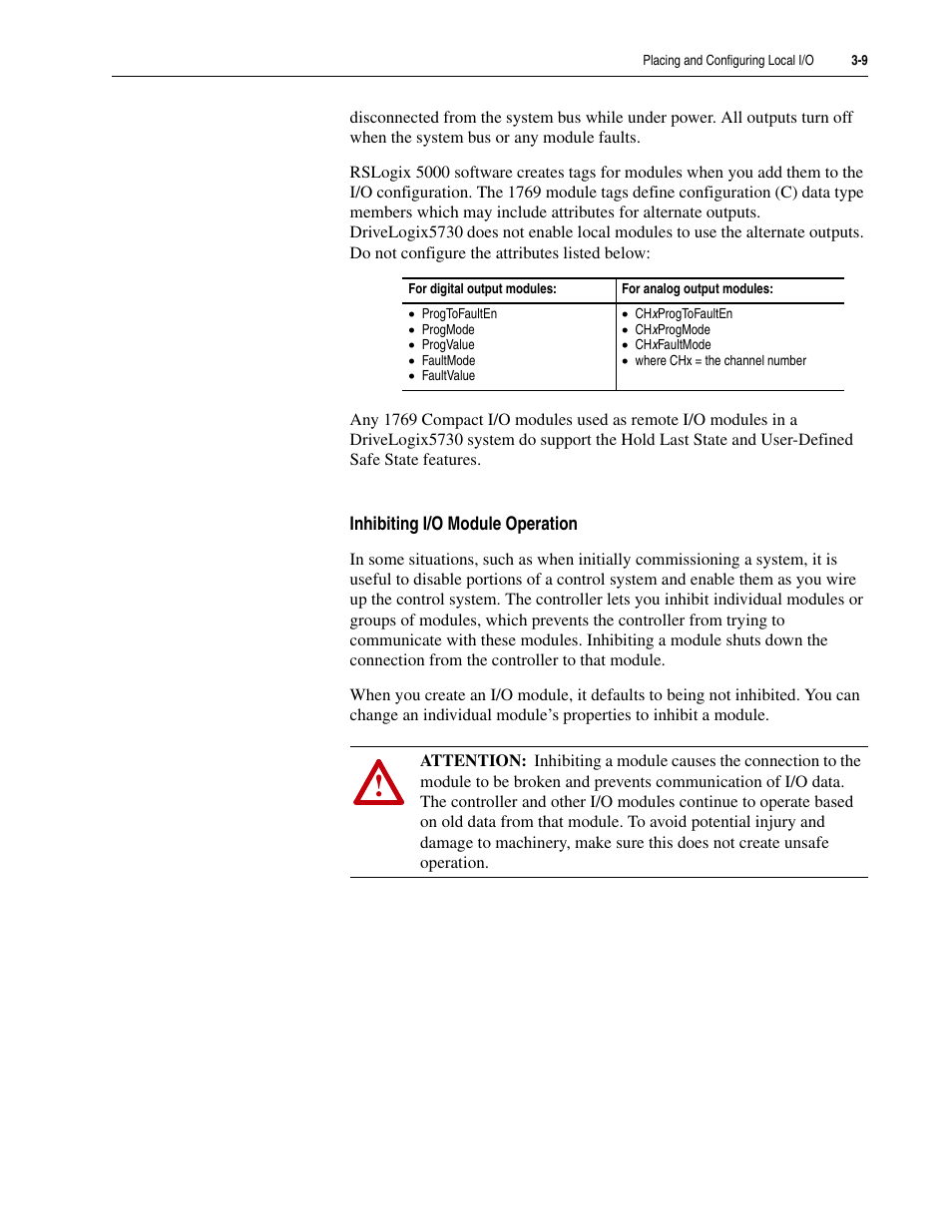 Rockwell Automation 5730 DriveLogix5730 Controller for PowerFlex 700S Drives with Phase II Control User Manual | Page 59 / 217