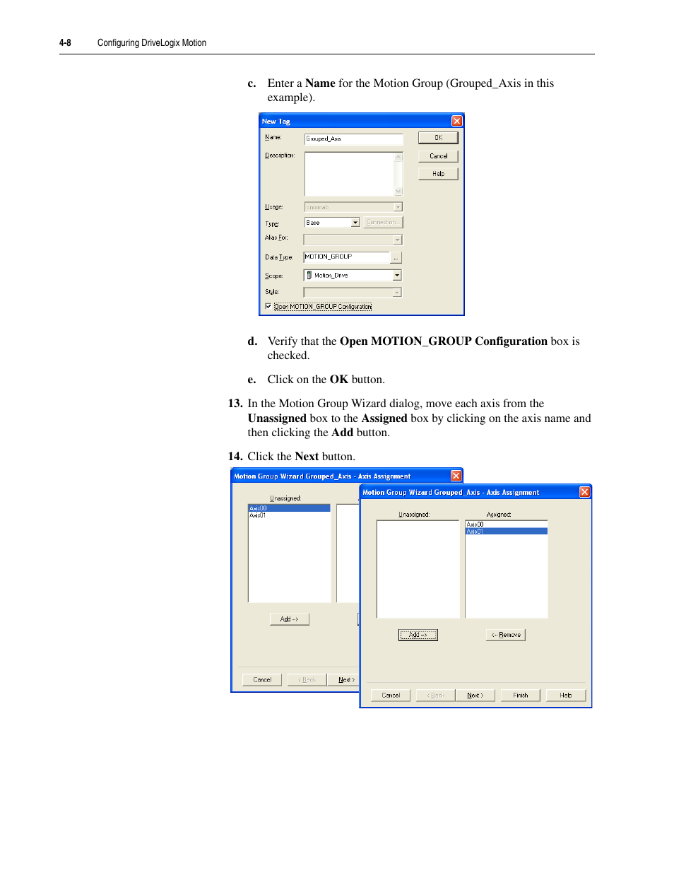 Rockwell Automation 5730 DriveLogix5730 Controller for PowerFlex 700S Drives with Phase II Control User Manual | Page 78 / 217