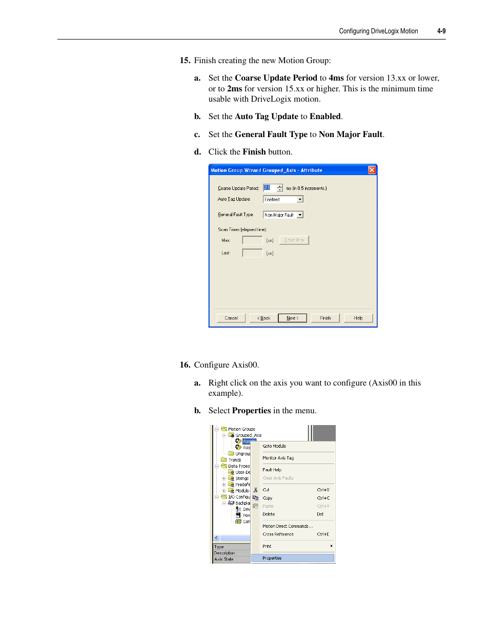 Rockwell Automation 5730 DriveLogix5730 Controller for PowerFlex 700S Drives with Phase II Control User Manual | Page 79 / 217