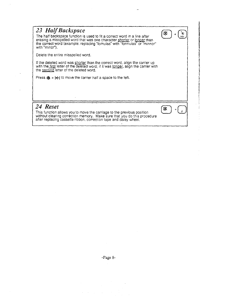 Brother AX-325 User Manual | Page 8 / 14