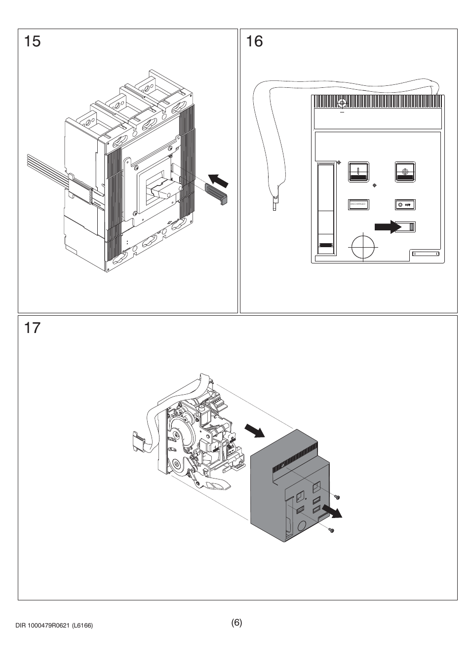 Rockwell Automation 140U K-Frame CB Alarm Switch and Alarm /Auxiliary Switch Combination User Manual | Page 6 / 10