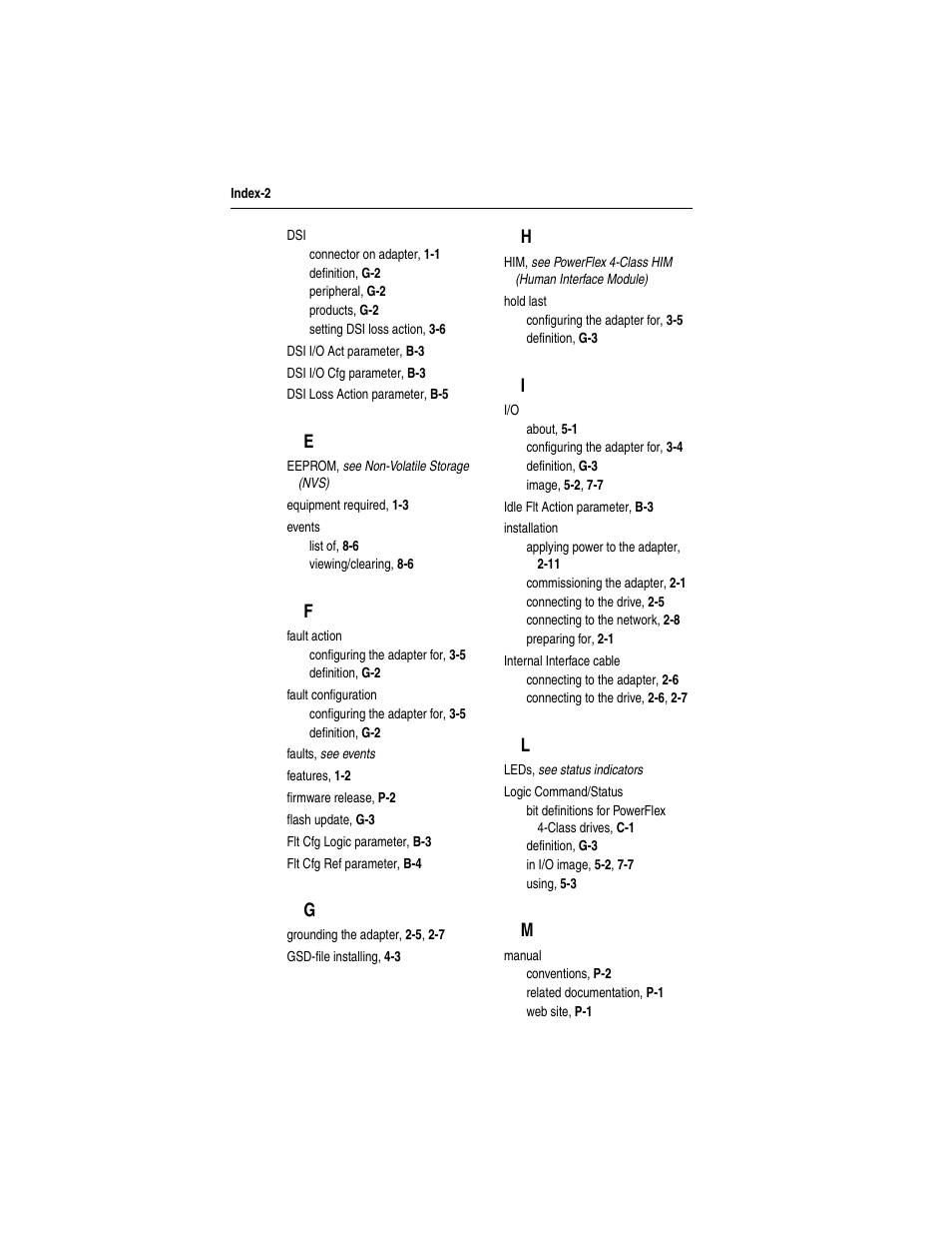 Rockwell Automation 22-COMM-P PowerFlex Profibus Adapter User Manual | Page 112 / 116