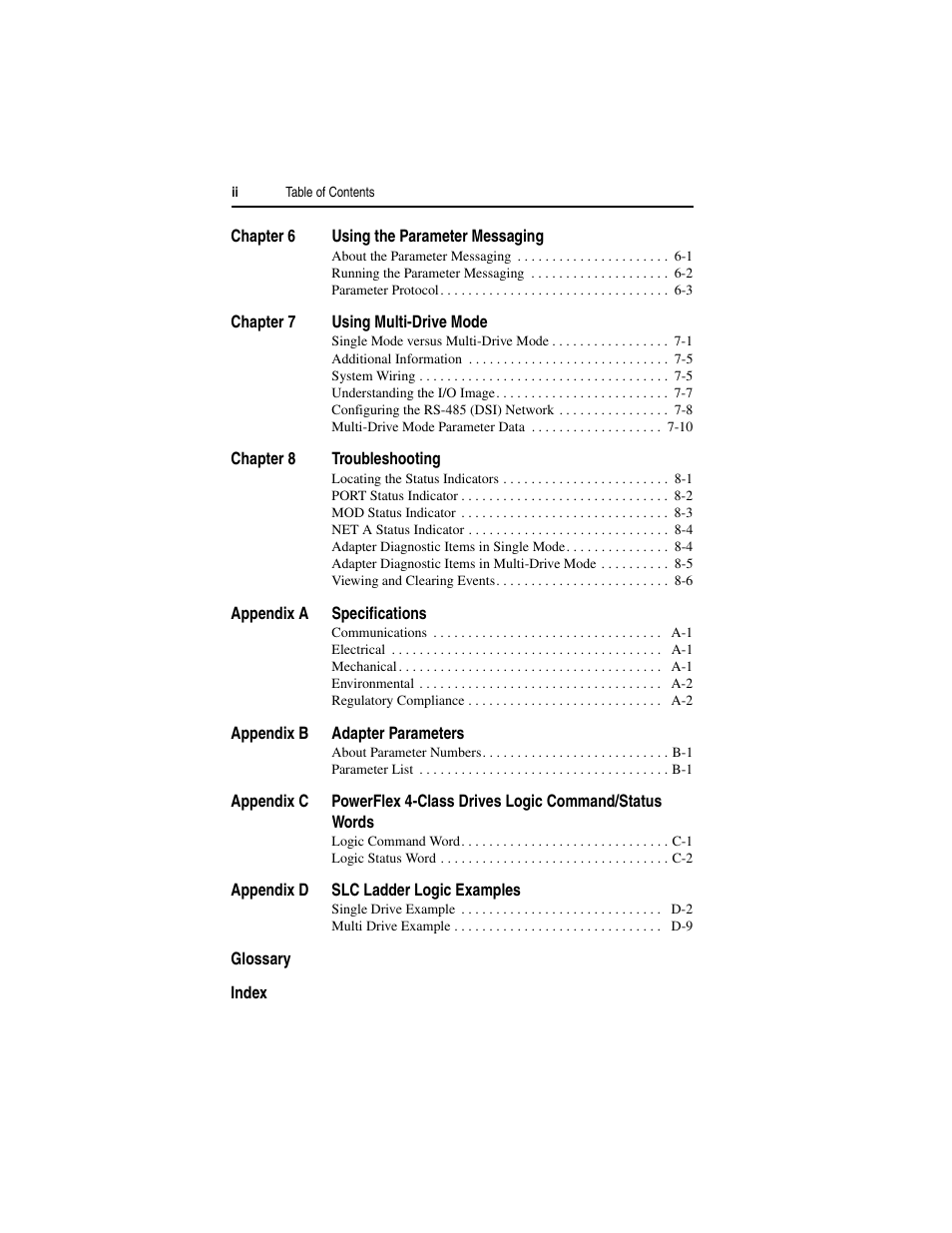 Rockwell Automation 22-COMM-P PowerFlex Profibus Adapter User Manual | Page 6 / 116