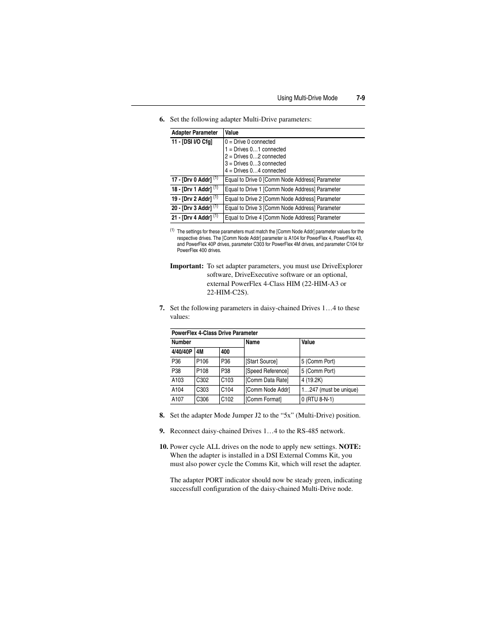 Rockwell Automation 22-COMM-P PowerFlex Profibus Adapter User Manual | Page 69 / 116