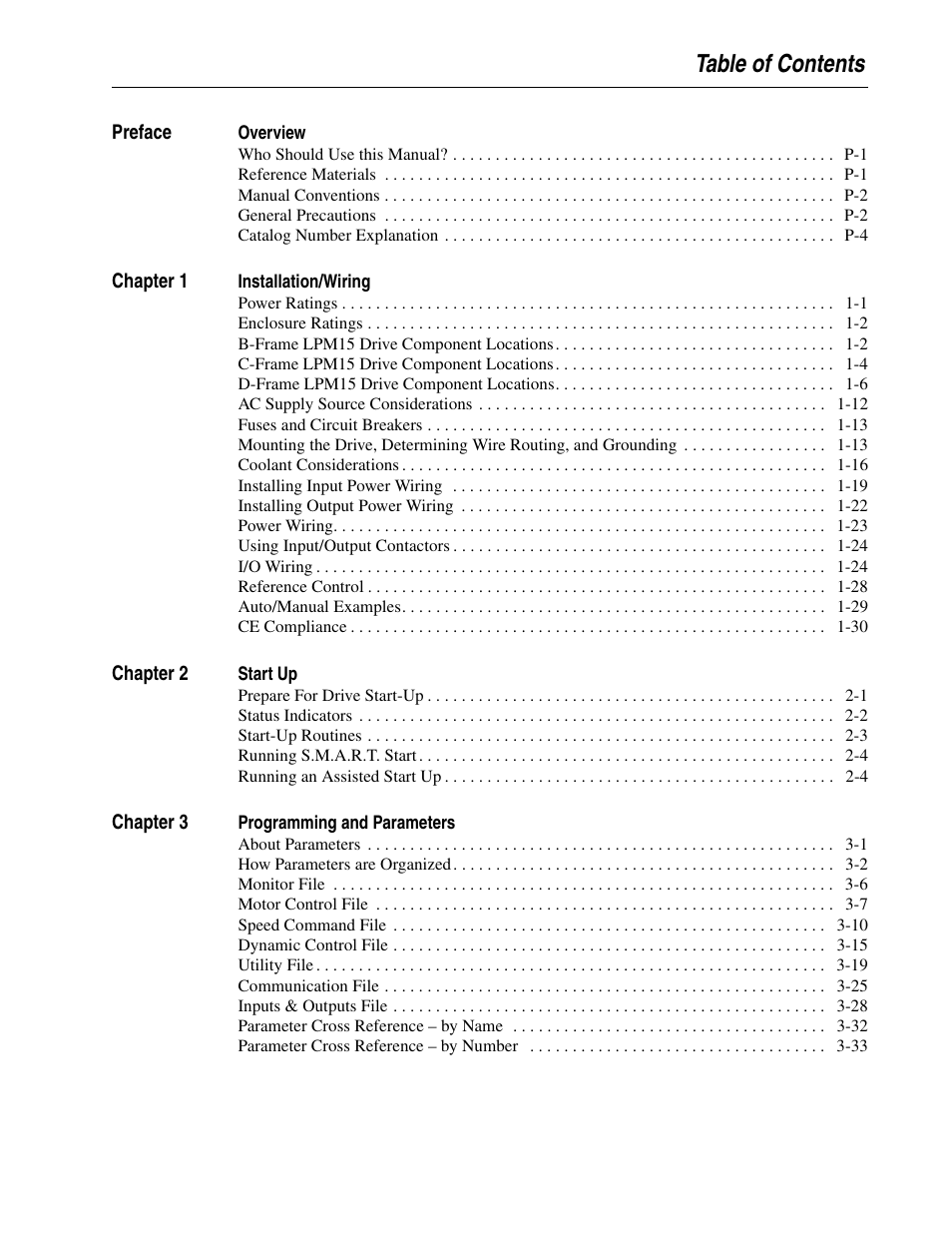 Rockwell Automation 20M LPM15 Liquid-Cooled Adjustable Frequency AC Drive FRN 2.xxx User Manual | Page 5 / 148