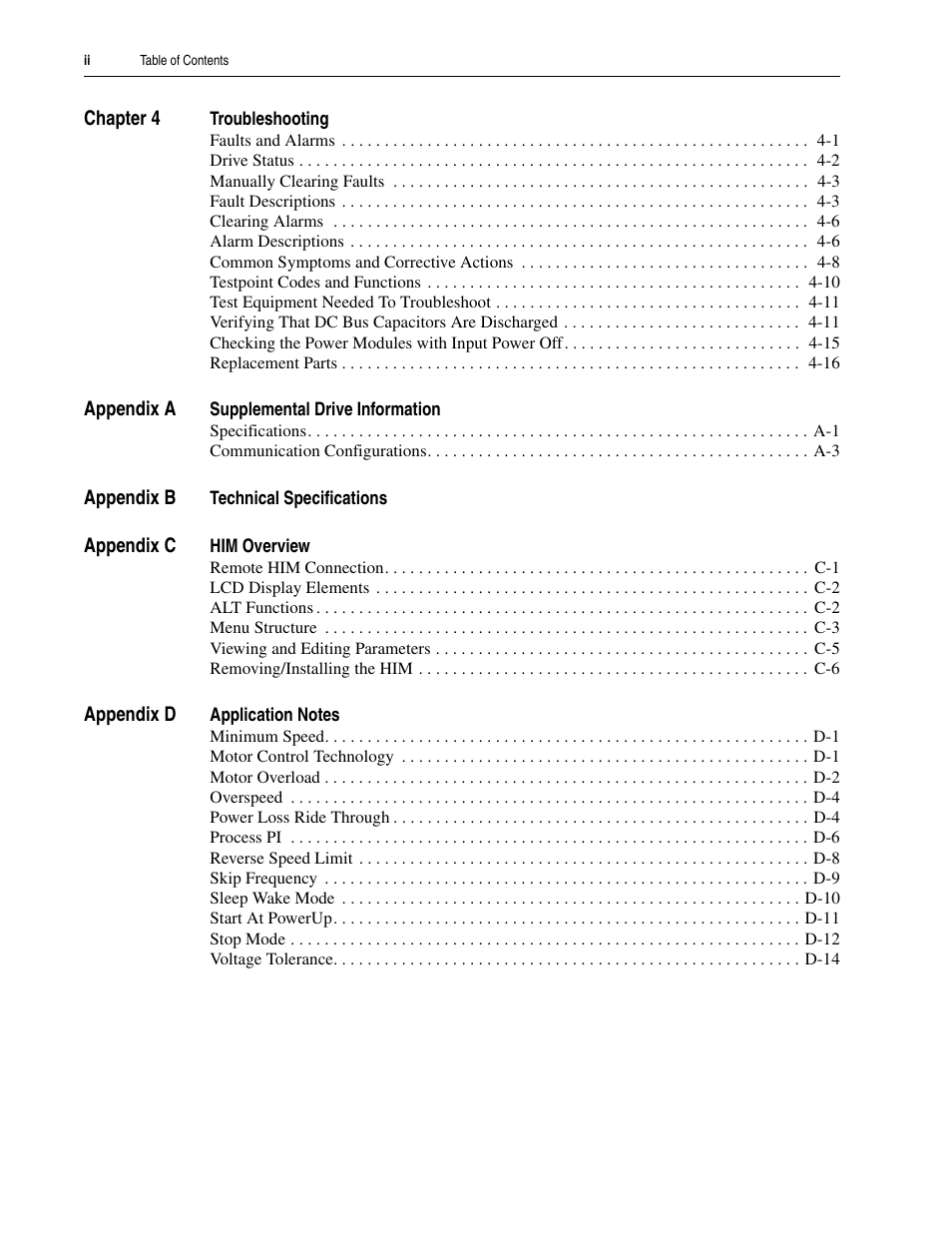Rockwell Automation 20M LPM15 Liquid-Cooled Adjustable Frequency AC Drive FRN 2.xxx User Manual | Page 6 / 148