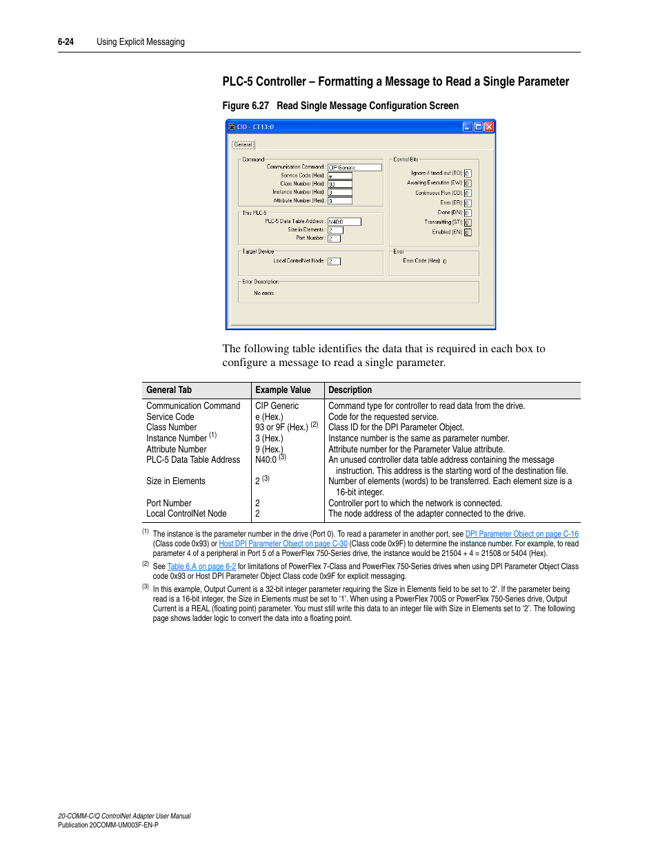 Rockwell Automation 20-COMM-Q ControlNet Adapter User Manual | Page 152 / 270