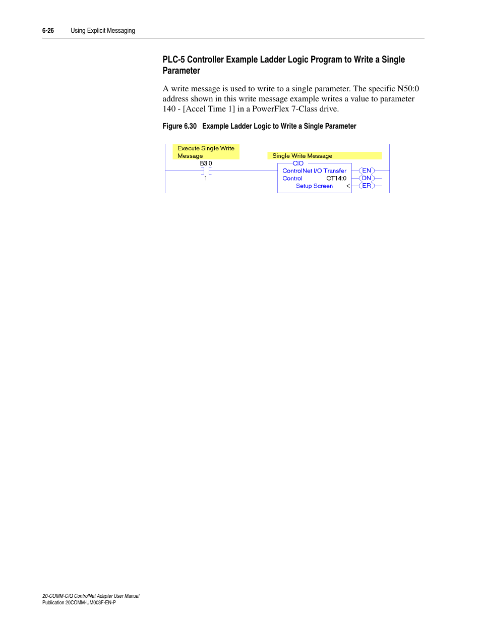 Rockwell Automation 20-COMM-Q ControlNet Adapter User Manual | Page 154 / 270