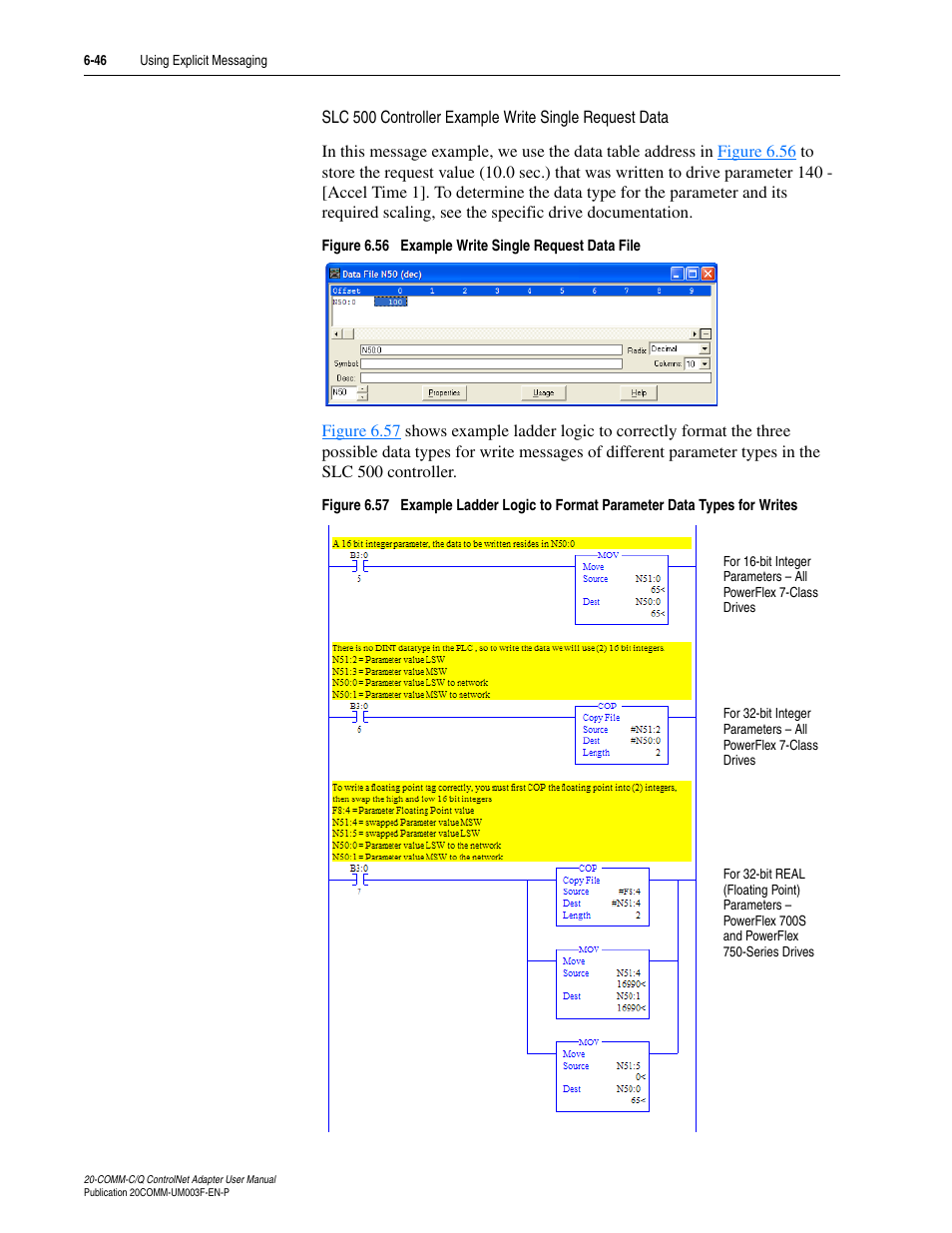 Rockwell Automation 20-COMM-Q ControlNet Adapter User Manual | Page 174 / 270