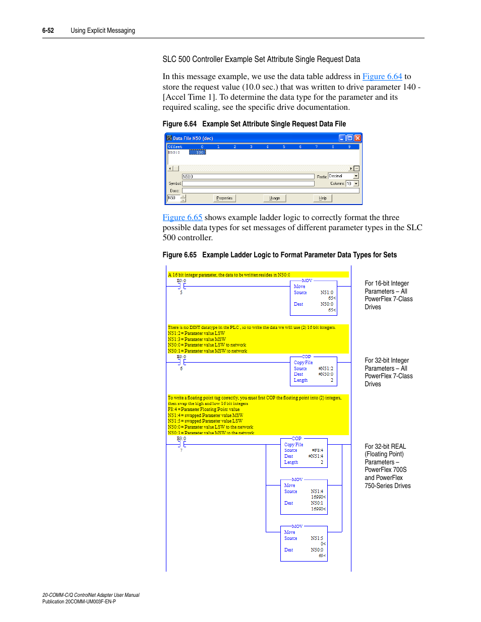 Rockwell Automation 20-COMM-Q ControlNet Adapter User Manual | Page 180 / 270