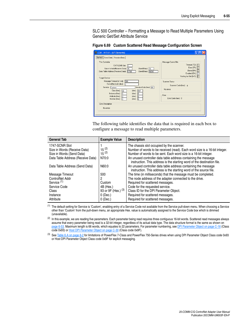 Rockwell Automation 20-COMM-Q ControlNet Adapter User Manual | Page 183 / 270