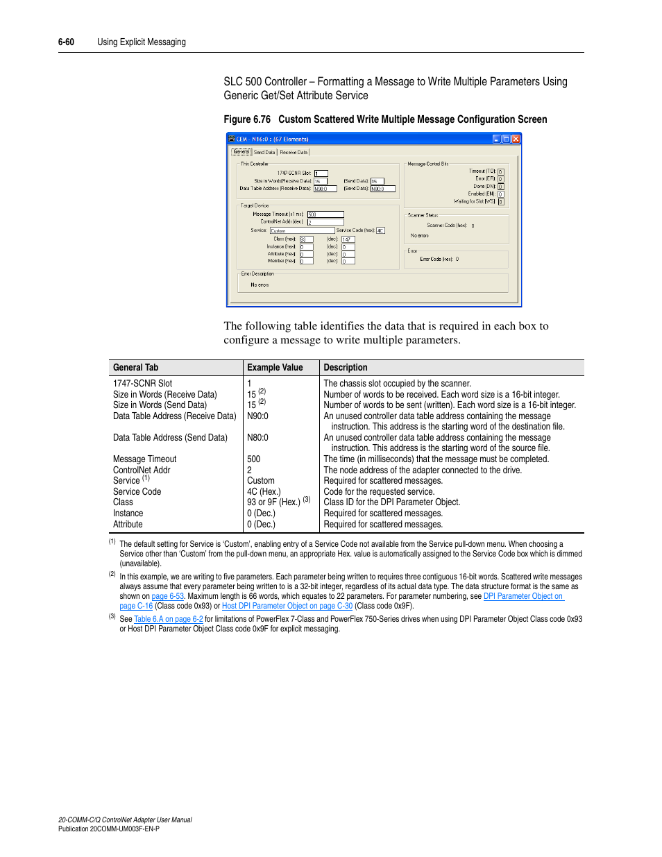 Rockwell Automation 20-COMM-Q ControlNet Adapter User Manual | Page 188 / 270