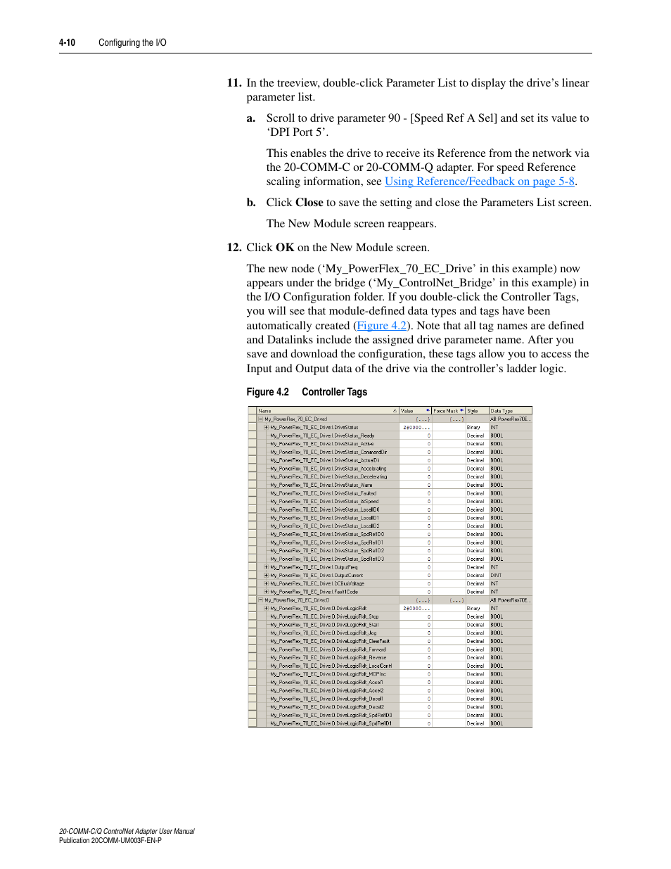 Rockwell Automation 20-COMM-Q ControlNet Adapter User Manual | Page 46 / 270