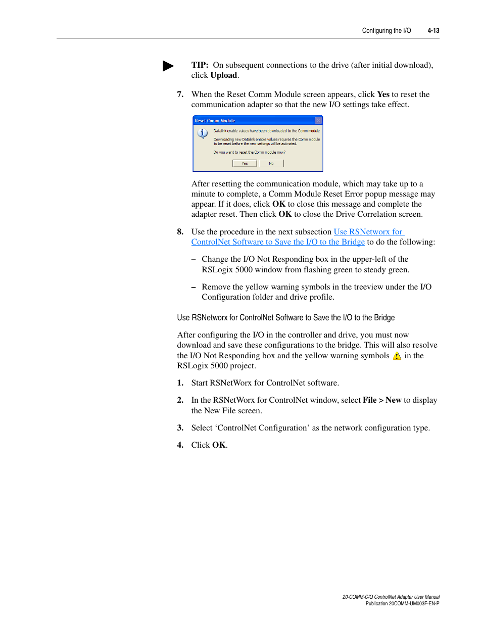 Rockwell Automation 20-COMM-Q ControlNet Adapter User Manual | Page 49 / 270