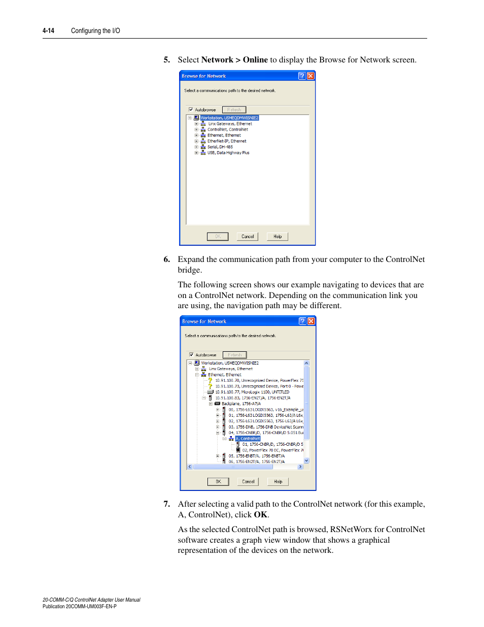 Rockwell Automation 20-COMM-Q ControlNet Adapter User Manual | Page 50 / 270