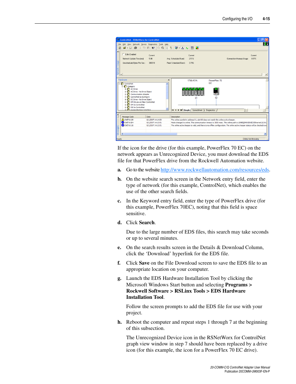 Rockwell Automation 20-COMM-Q ControlNet Adapter User Manual | Page 51 / 270