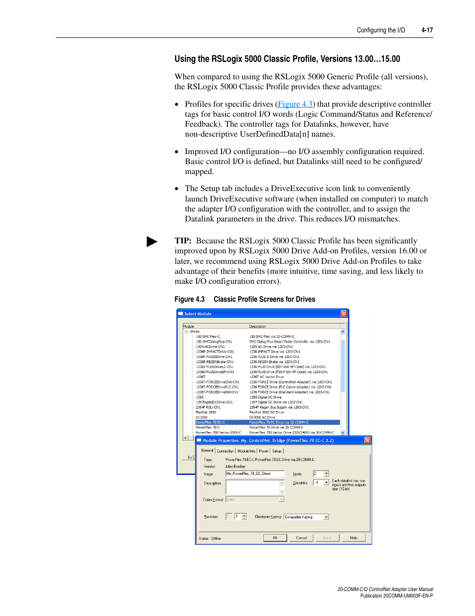 Rockwell Automation 20-COMM-Q ControlNet Adapter User Manual | Page 53 / 270