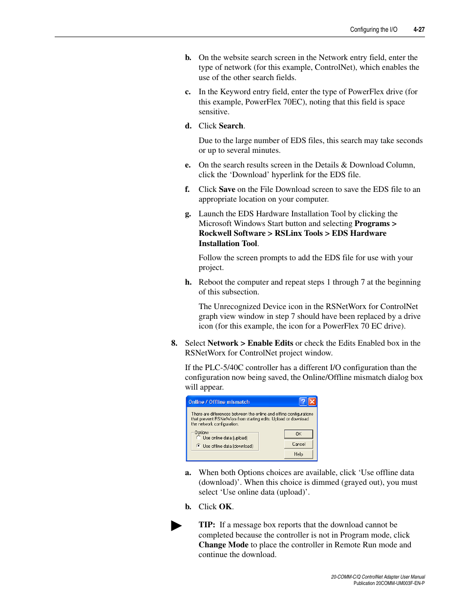 Rockwell Automation 20-COMM-Q ControlNet Adapter User Manual | Page 63 / 270