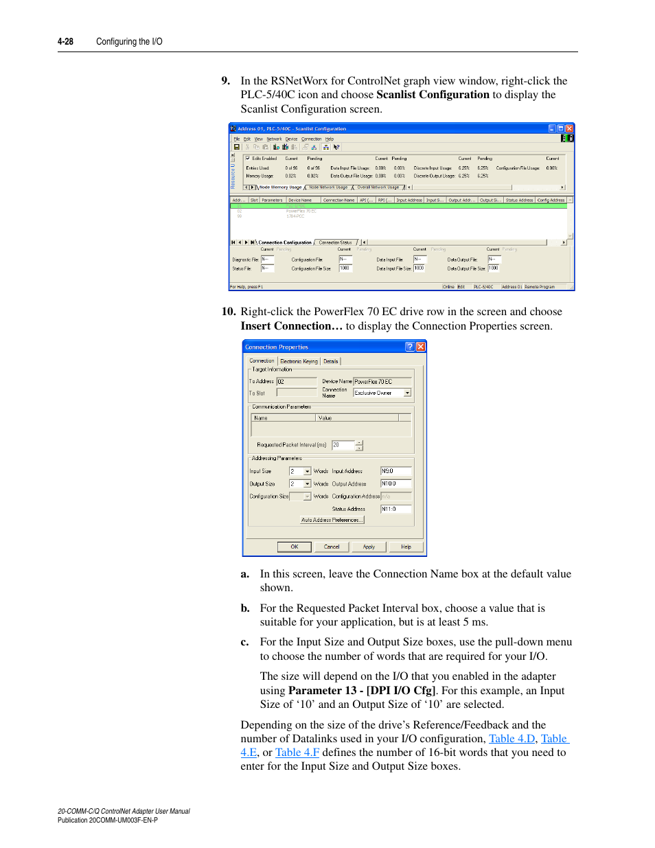 Rockwell Automation 20-COMM-Q ControlNet Adapter User Manual | Page 64 / 270