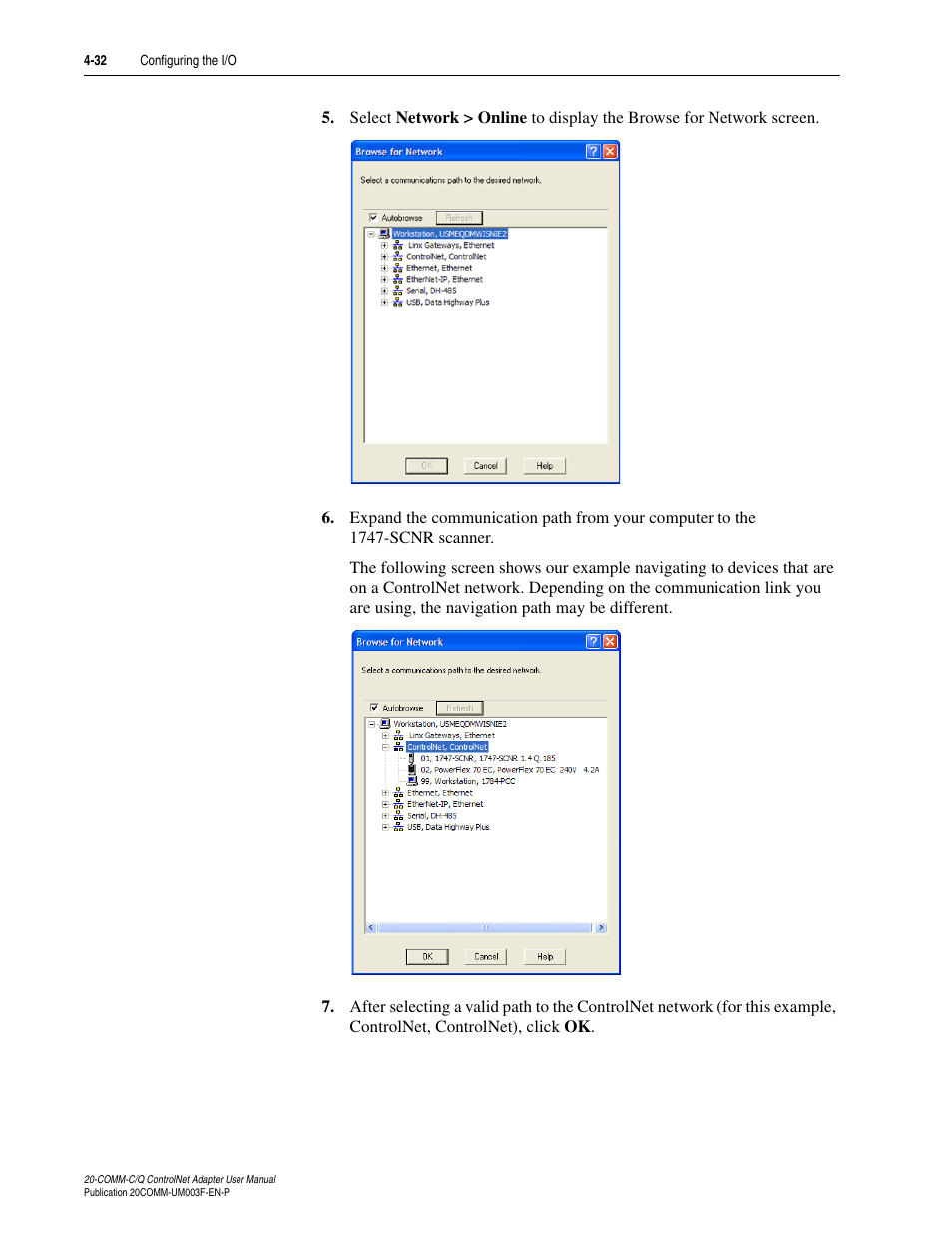 Rockwell Automation 20-COMM-Q ControlNet Adapter User Manual | Page 68 / 270