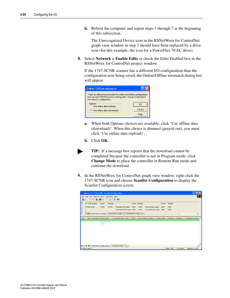 Rockwell Automation 20-COMM-Q ControlNet Adapter User Manual | Page 70 / 270