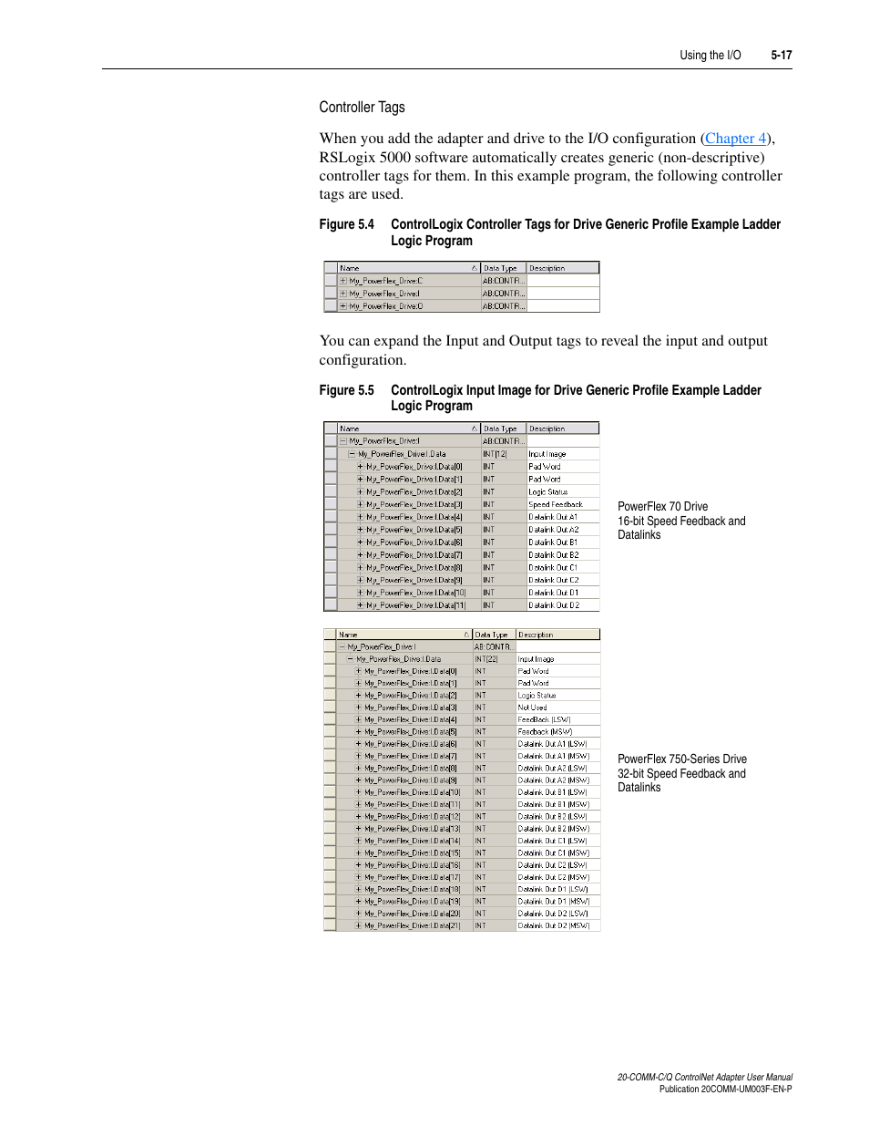 Rockwell Automation 20-COMM-Q ControlNet Adapter User Manual | Page 91 / 270