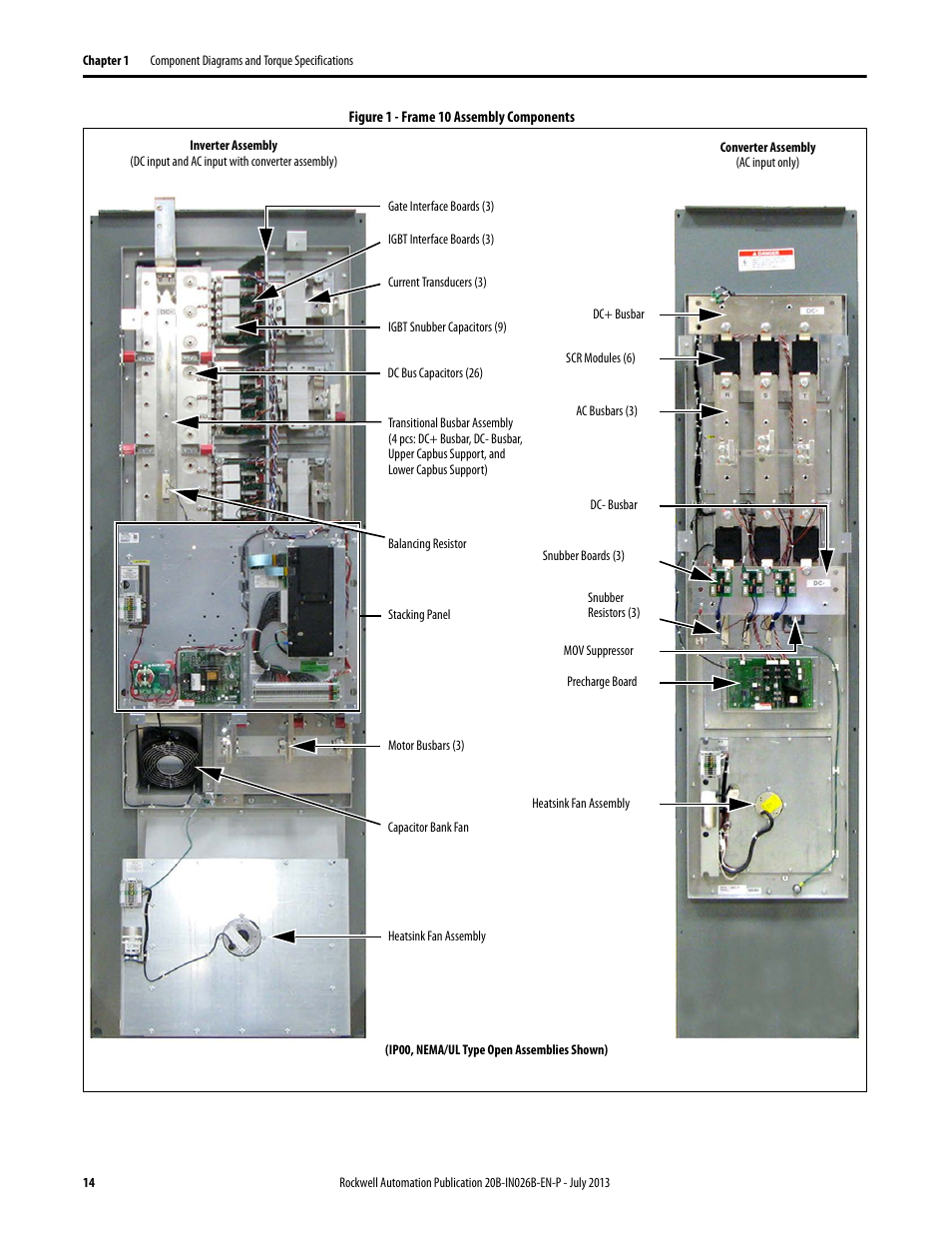 Frame 10 assembly | Rockwell Automation 20B PowerFlex 700 Drives - Frame 10 Components Replacement User Manual | Page 14 / 88