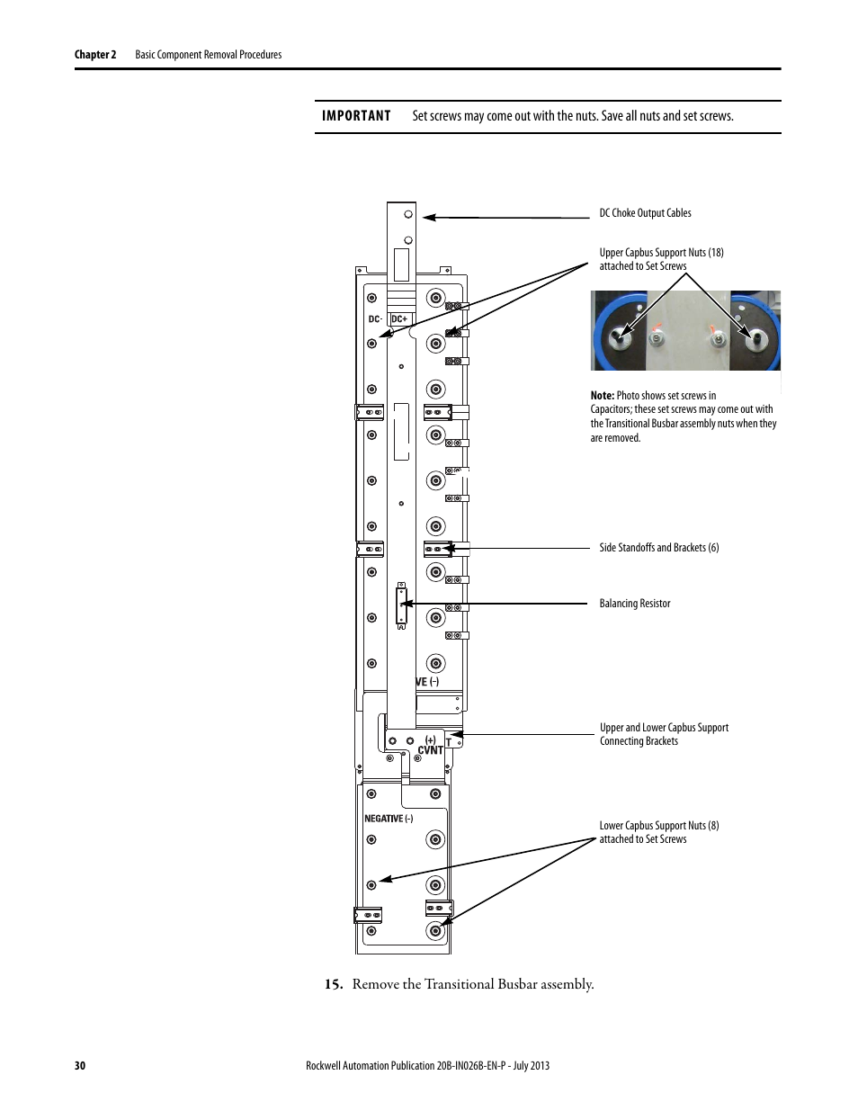 Rockwell Automation 20B PowerFlex 700 Drives - Frame 10 Components Replacement User Manual | Page 30 / 88