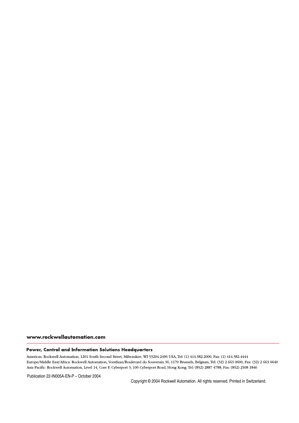 Rockwell Automation 22B PowerFlex 4/40 Custom FW, DB-Modbus Enhancement User Manual | Page 5 / 5