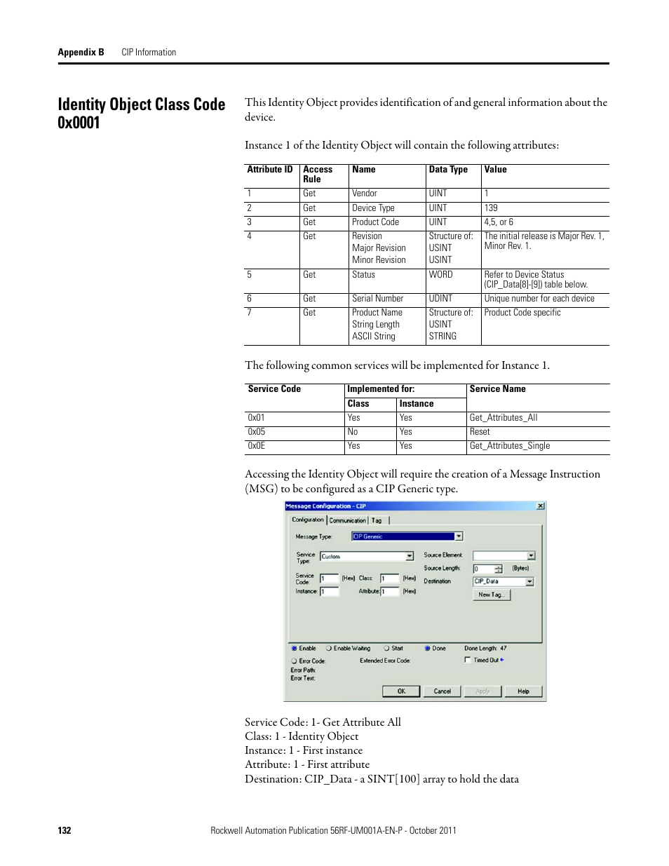Rockwell Automation 56RF RFID System User Manual User Manual | Page 132 / 156