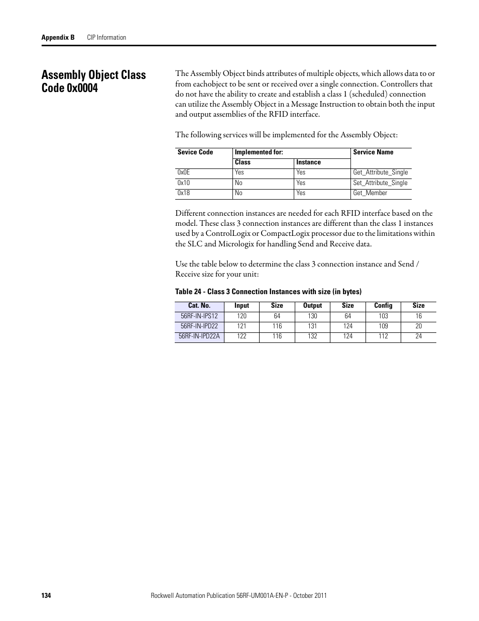 Rockwell Automation 56RF RFID System User Manual User Manual | Page 134 / 156